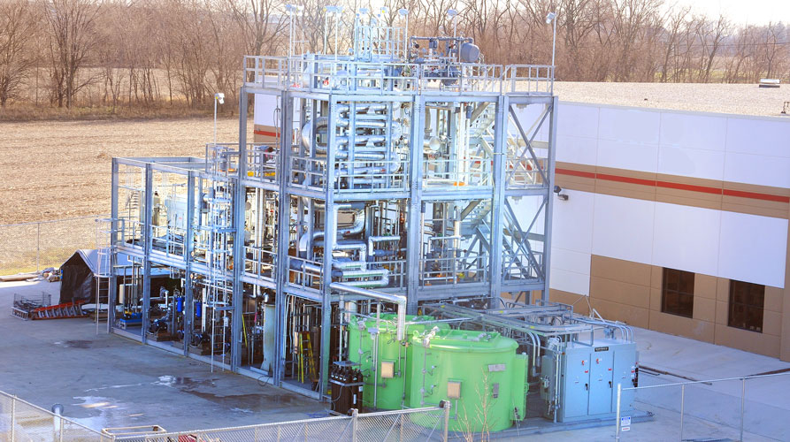Bitumen Upgrading Demonstration Plant